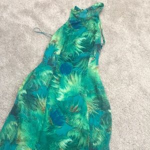 Lulus halter maxi dress